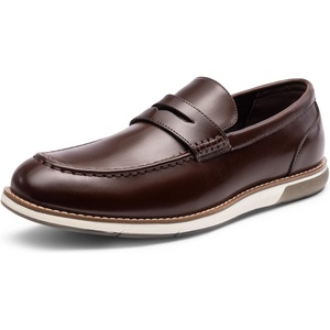 image:imageBruno Marc Mens Dress Penny Loafer Slipon ShoesDark Brown