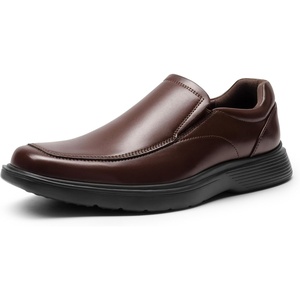 image:imageBruno Marc Mens Dress Shoes Slip On Comfortable Loafers Business Casual ShoesDark Brown