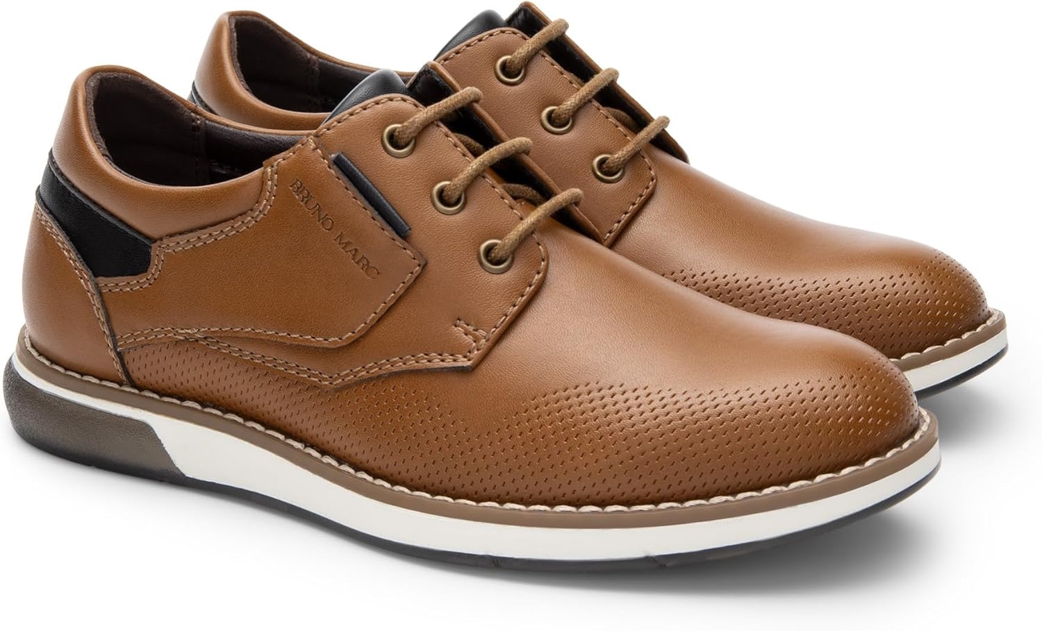 image:imageBruno Marc Boys Casual Dress Oxford Comfort Uniform Formal Fashion Sneaker ShoesBrown