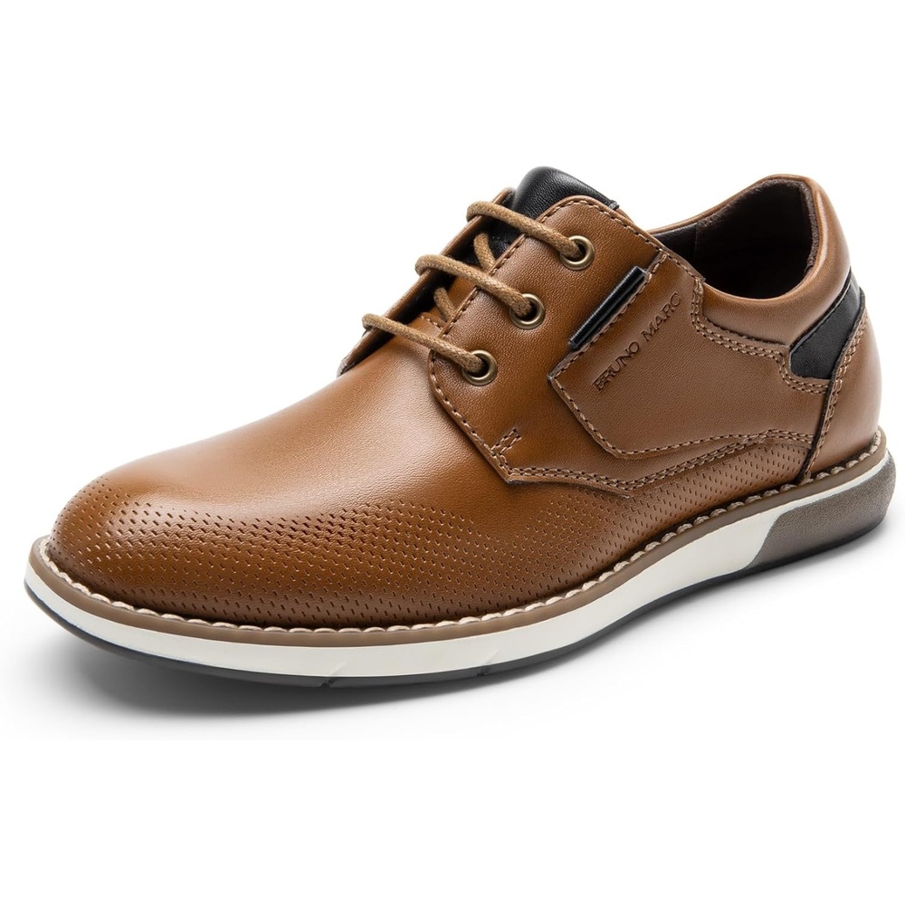 image:imageBruno Marc Boys Casual Dress Oxford Comfort Uniform Formal Fashion Sneaker ShoesBrown
