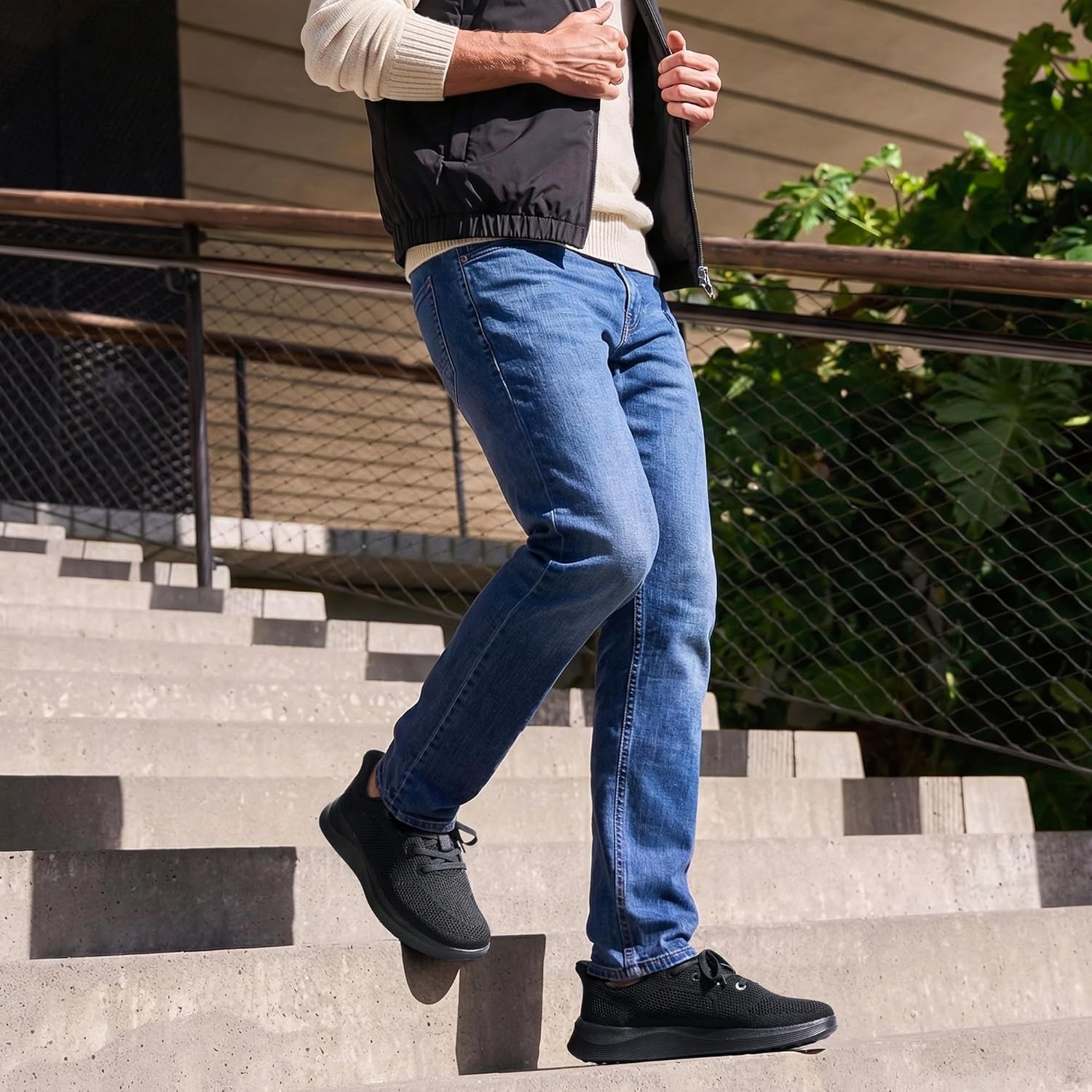image:imageBruno Marc Mens Slip on Walking Shoes Lightweight Breathable Comfortable Casual SneakersAll Black