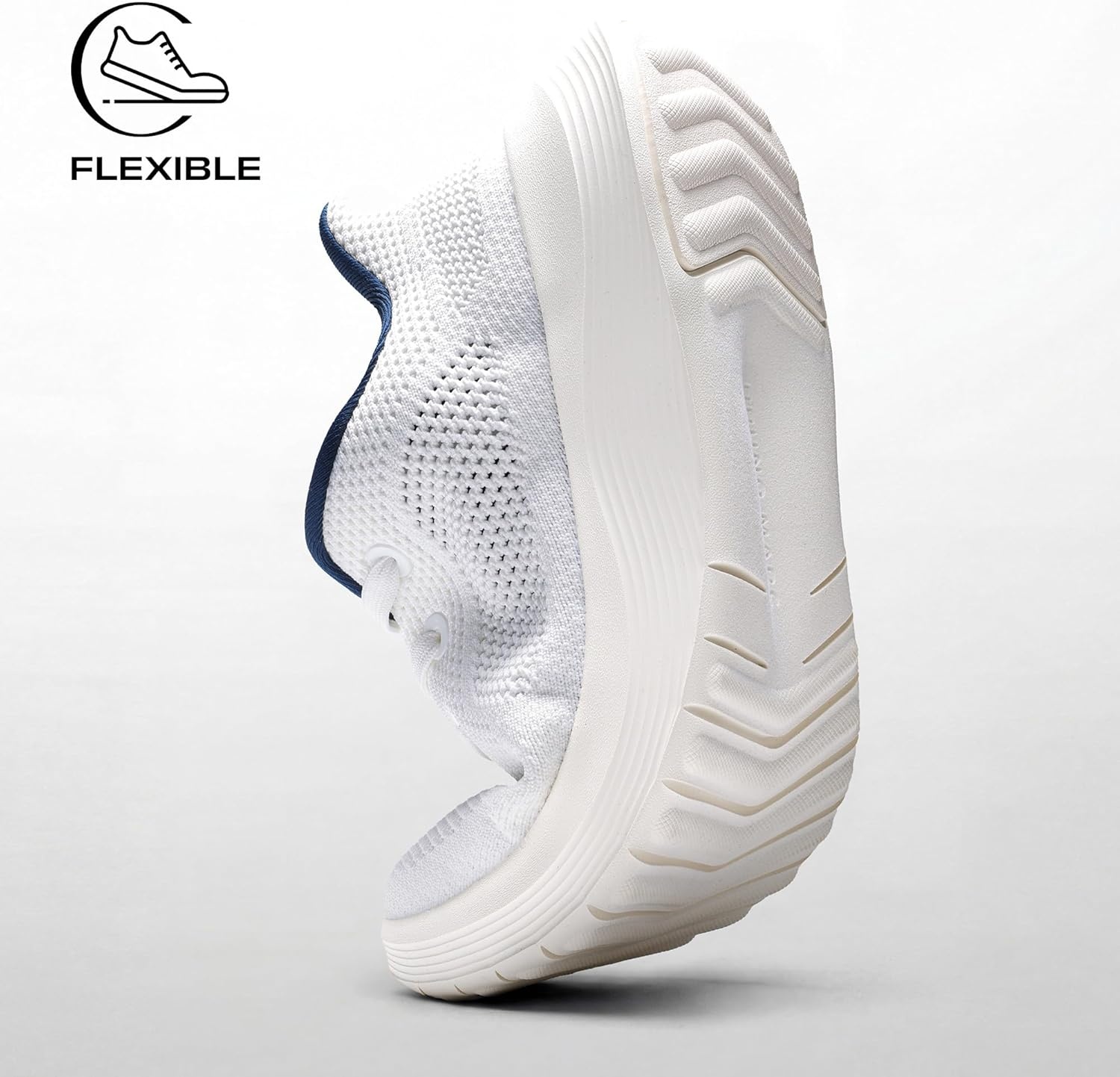 image:imageBruno Marc Mens Slip on Walking Shoes Lightweight Breathable Comfortable Casual SneakersWhite