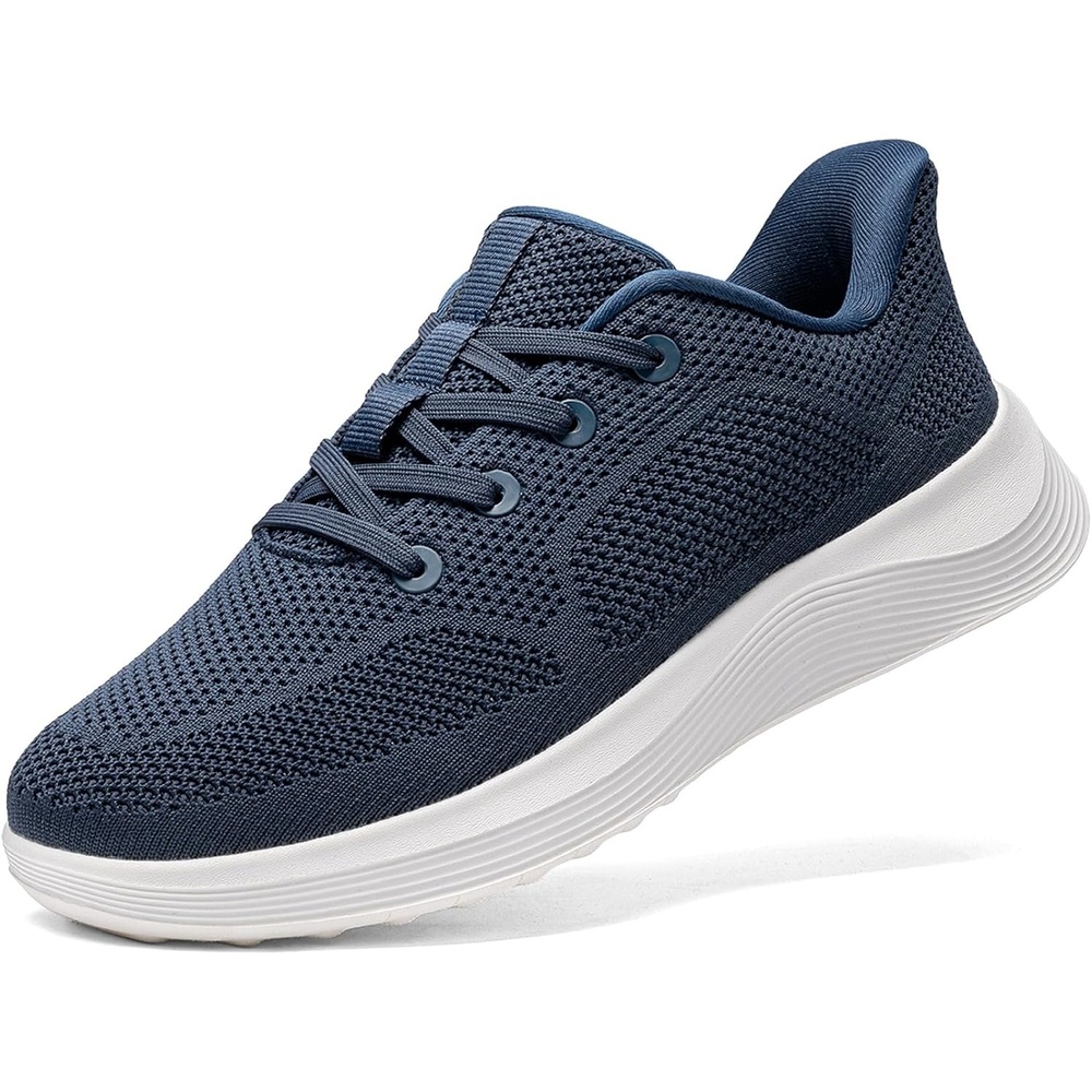 image:imageBruno Marc Mens Slip on Walking Shoes Lightweight Breathable Comfortable Casual SneakersDark Blue