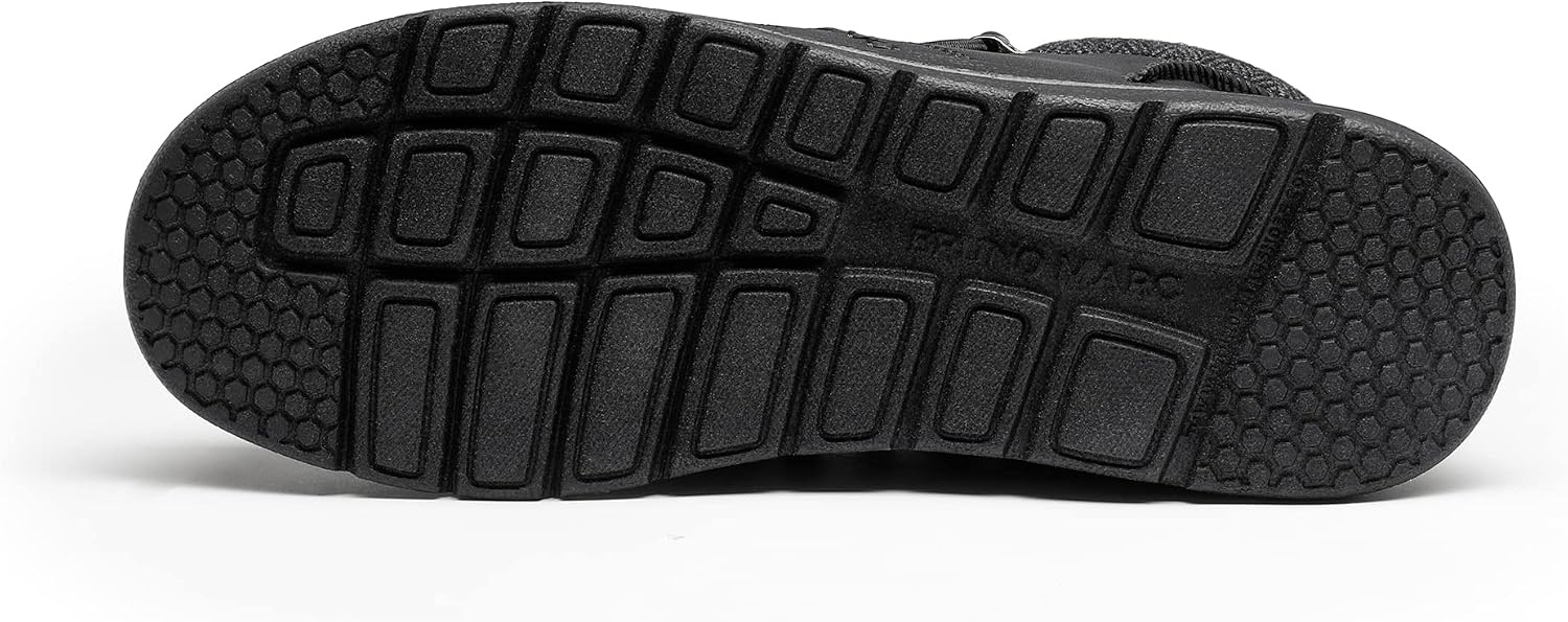 image:imageBruno Marc Mens Casual Slipon Shoes Warm Loafers for Men Winter BootsBlack