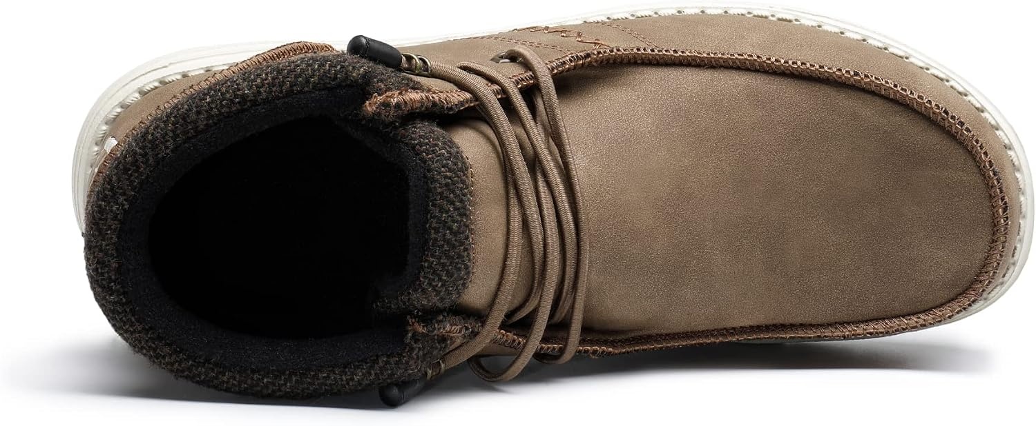 image:imageBruno Marc Mens Casual Slipon Shoes Warm Loafers for Men Winter BootsBrown