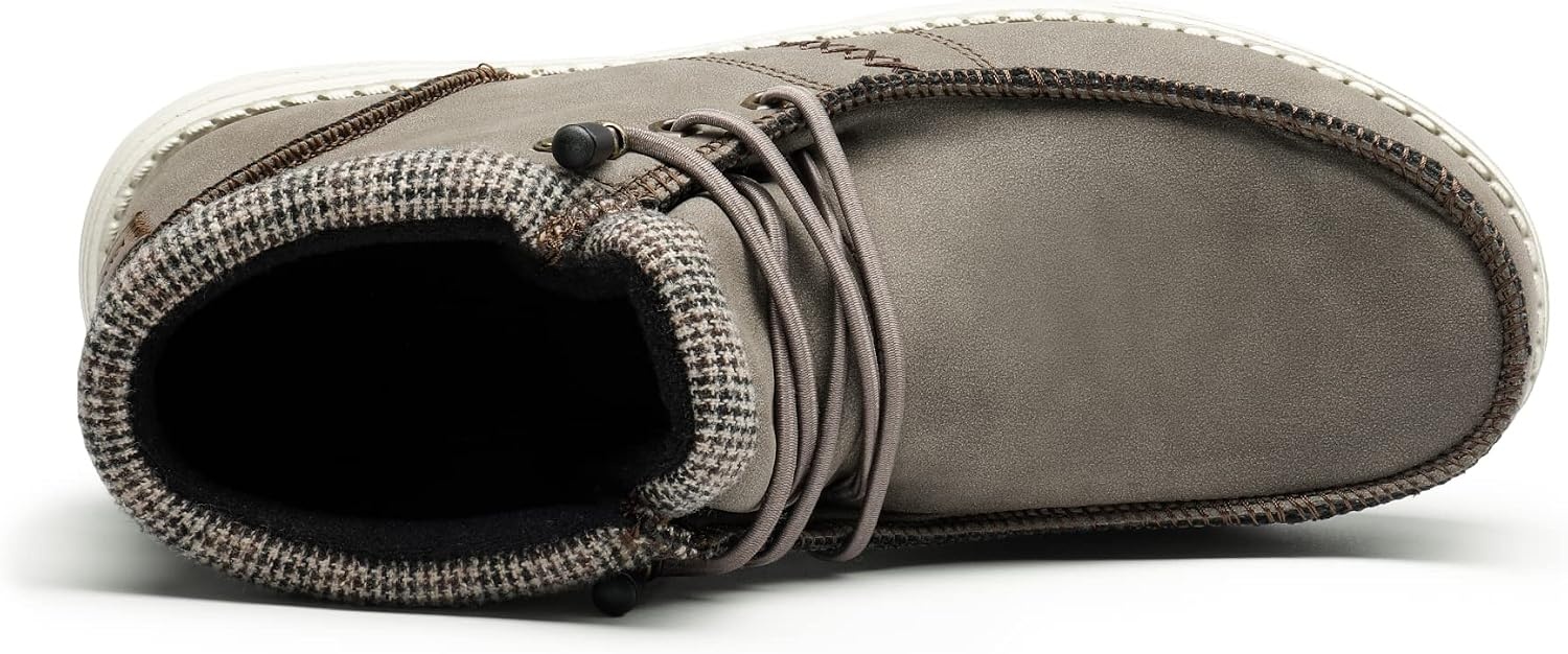 image:imageBruno Marc Mens Casual Slipon Shoes Warm Loafers for Men Winter BootsDark Brown