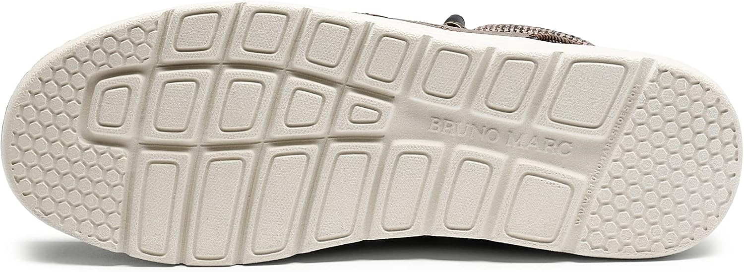 image:imageBruno Marc Mens Casual Slipon Shoes Warm Loafers for Men Winter BootsDark Brown