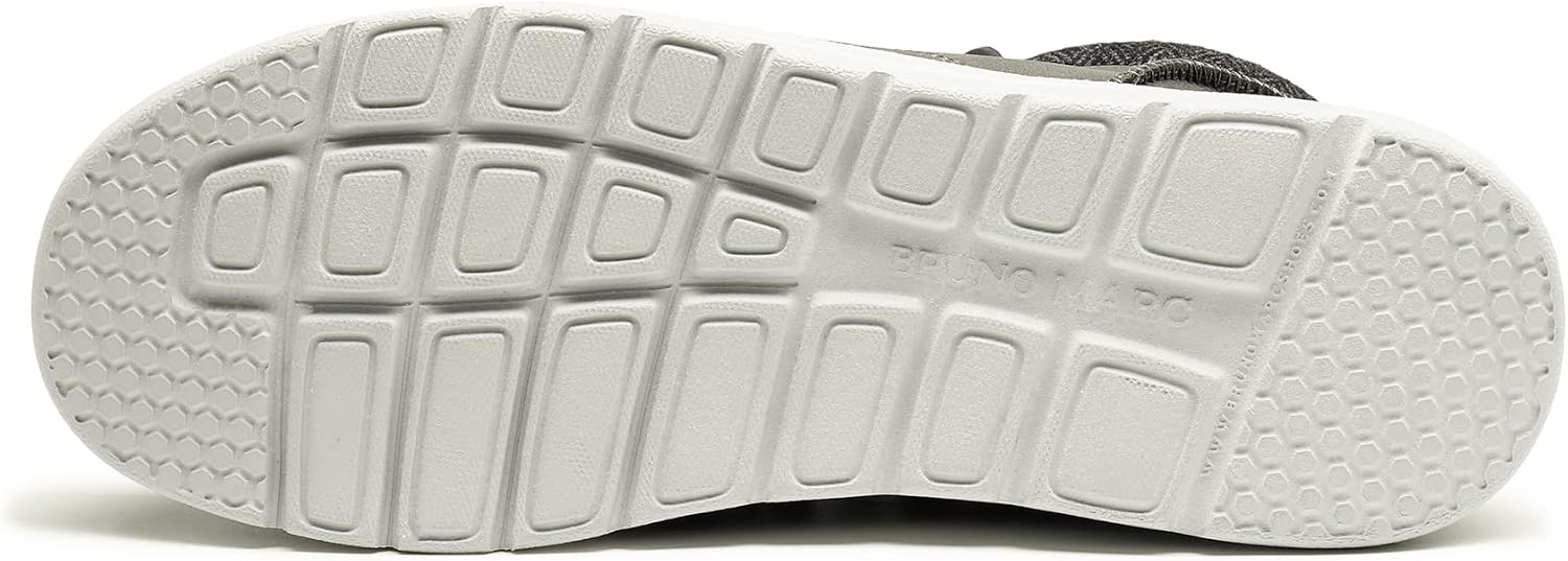 image:imageBruno Marc Mens Casual Slipon Shoes Warm Loafers for Men Winter BootsGrey
