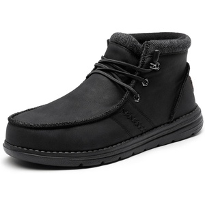 image:imageBruno Marc Mens Casual Slipon Shoes Warm Loafers for Men Winter BootsBlack