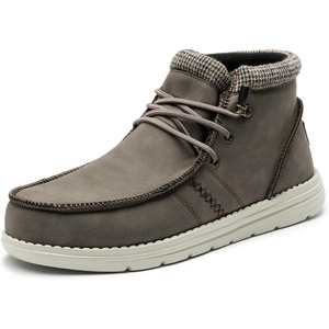 image:imageBruno Marc Mens Casual Slipon Shoes Warm Loafers for Men Winter BootsDark Brown